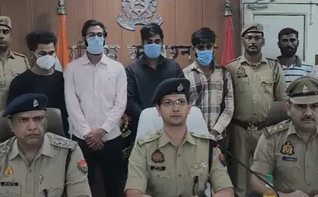 नोएडा: ब्लैक मनी को वाइट मनी बनाने के नाम पर ठगी करने वाले गिरोह का खुलासा