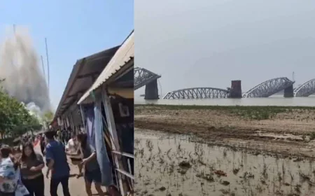 म्यांमार में शक्तिशाली भूकंप: इमारतें ध्वस्त, जानमाल का भारी नुकसान और थाईलैंड में भी महसूस हुए झटके