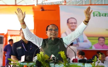 पिपरा कोठी में किसान सम्मेलन: शिवराज सिंह चौहान बोले – आधुनिक खेती से ही बढ़ेगी किसानों की आय