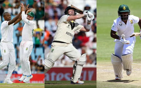 वर्ल्ड टेस्ट चैंपियनशिप फाइनल: लॉर्ड्स में ऑस्ट्रेलिया 212 रन पर ढेर, रबाडा की घातक गेंदबाज़ी