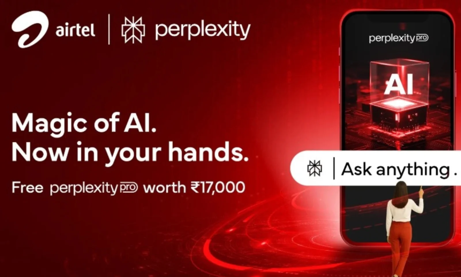 Airtel की तरफ से तोहफा फ्री में मिलेगा 1 साल Perplexity Pro , जानें क्या है फायदे