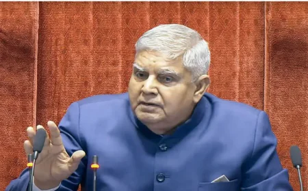 उपराष्ट्रपति जगदीप धनखड़ ने स्वास्थ्य कारणों से दिया इस्तीफा, जल्द होंगे नए उपराष्ट्रपति के चुनाव