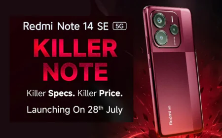 Redmi Note 14 SE 5G जल्द होगा लॉन्च मिलेगी सर्टिफाइड बैटरी और तगड़ा साउंड सिस्टम