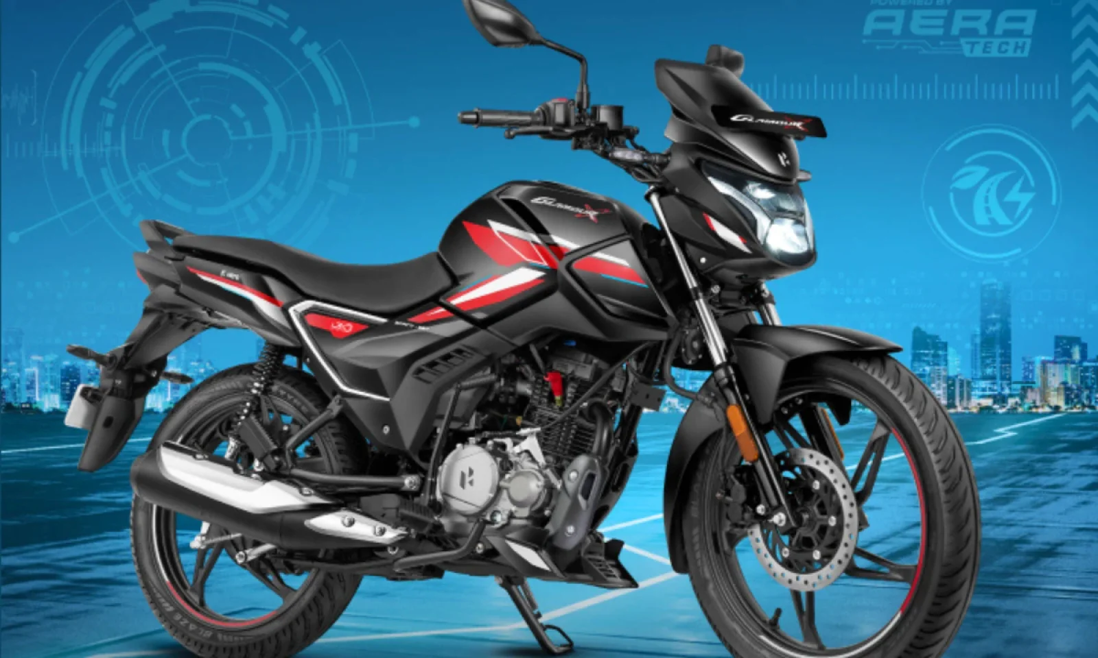 Hero Glamour X 125 नए अवतार में आई सामने मिलेगा पावरफुल इंजन और एडवांस्ड सुरक्षा फीचर्स
