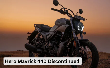 Hero Mavrick 440 Discontinued : बिक्री में आई भारी गिरावट , लगातार बनी हुई चर्चा में