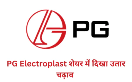 PG Electroplast शेयर में देखा गया व्यापक उतार चढ़ाव , जाने मार्केट प्राइस और वित्तीय स्थिति