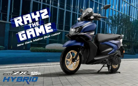स्पोर्टी लुक और एडवांस फीचर्स के साथ आई Yamaha Ray ZR 125 Fi हाइब्रिड , जानें डिटेल्स में