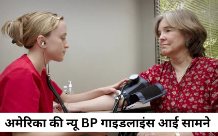 अमेरिका की नई ब्लड प्रेशर गाइडलाइन 2025 हुई जारी , खास टूल PREVENT का होगा इस्तेमाल