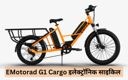 EMotorad G1 Cargo ई-साइकिल हुई लॉन्च , रिमूवेबल बैटरी के साथ मिलेगी स्मार्ट डिजिटल डिस्प्ले