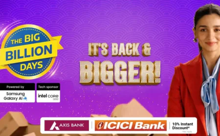 फ्लिपकार्ट बिग बिलियन डेज 2025 सेल जल्द शुरू , मोबाइल्स और लैपटॉप पर मिलेगा बंपर डिस्काउंट