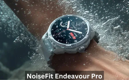 NoiseFit Endeavour Pro स्मार्टवॉच हुई भारत में लॉन्च मिलेगी बड़ी डिस्प्ले और लंबी बैटरी लाइफ