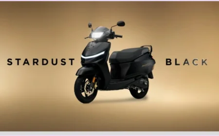 टीवीएस जुपिटर स्टारडस्ट ब्लैक एडिशन आया सामने स्टाइल और परफॉर्मेंस से मचाया धमाल