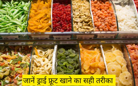 जानें ड्राई फ्रूट्स खाने का सही तरीका भूल कर भी न करें यह गलती , सभी जानकारी डिटेल्स में