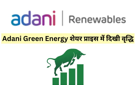 Adani ग्रीन एनर्जी शेयर प्राइस में हुई बढ़ोतरी लगातार ग्रोथ कर रही कंपनी की जानें वर्तमान कीमत