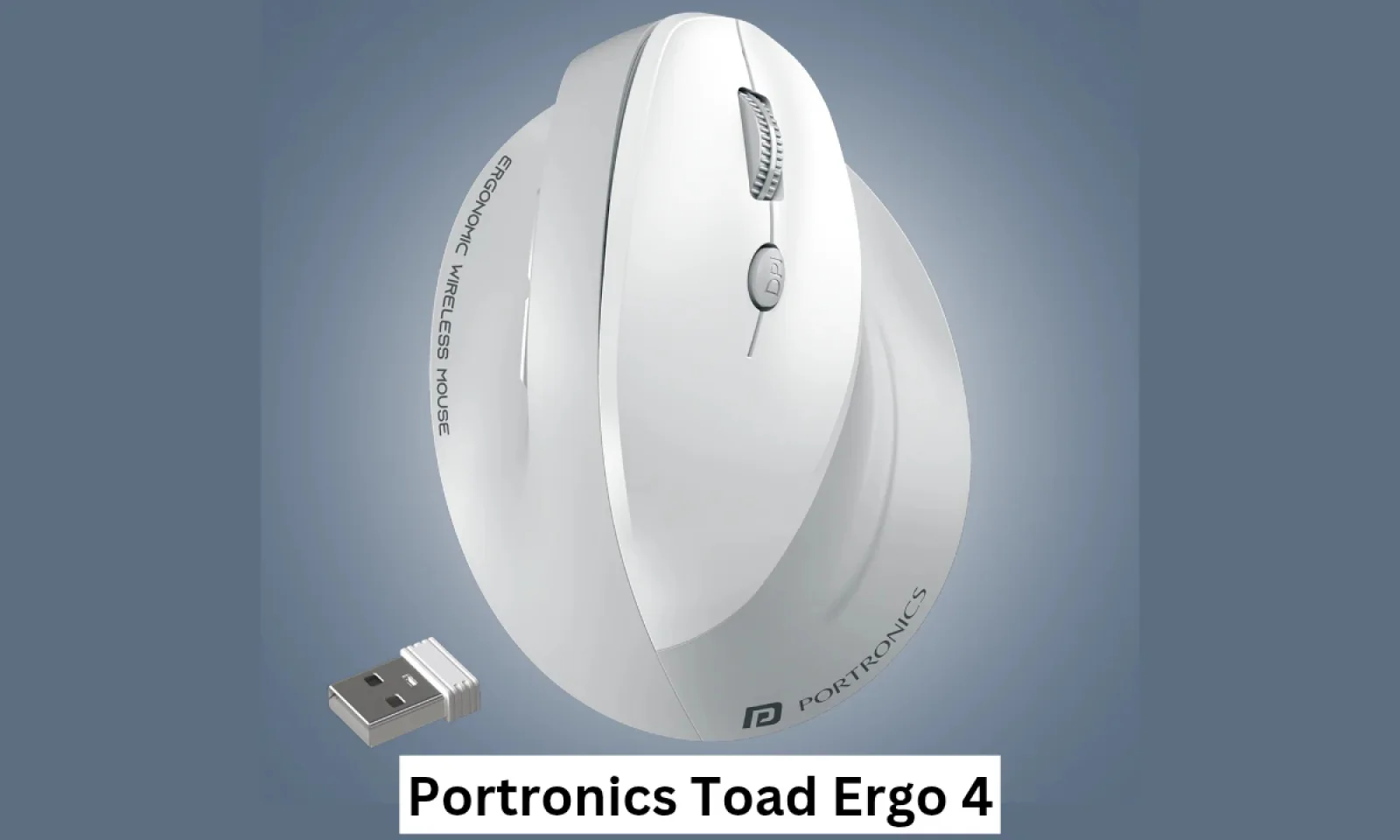 Portronics Toad Ergo 4 वर्टिकल वायरलेस माउस आया मार्केट में जानें कीमत और फीचर्स