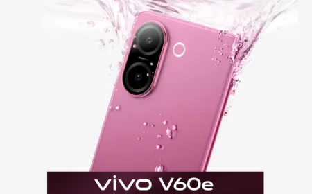 Vivo V60e बहुत जल्द होगा भारत में लॉन्च 200 MP कैमरा के साथ मिलेगी बढ़िया परफॉर्मेंस