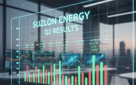 Suzlon Energy Q2 Result आए सामने इस के नेट प्रॉफिट ने भी रिकॉर्ड तोड़ा जानें अपडेट्स