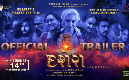 गुजरात की सबसे बड़ी VFX फिल्म ‘दशेरा’ का ट्रेलर हुआ रिलीज़, सोशल मीडिया पर मचा धमाल