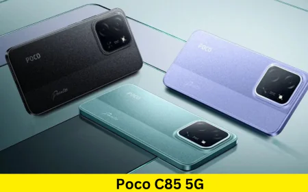 Poco C85 5G जल्द आ सकता है भारत में कम बजट में मिलेगा  तगड़ा 5G स्मार्टफोन
